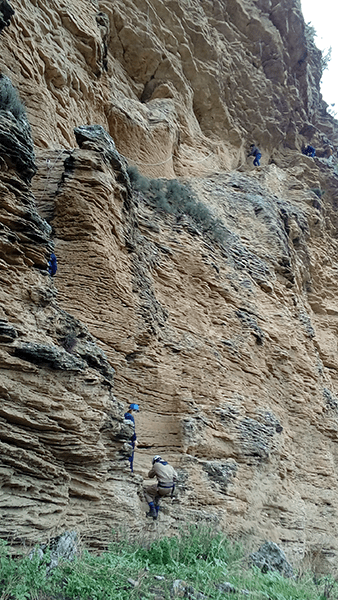escalada por paso