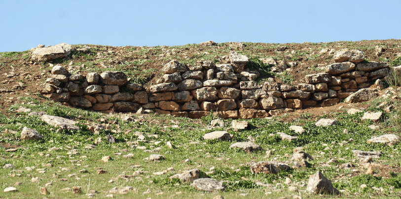 Muralla sin excavar